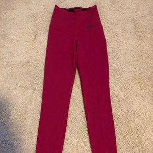 Nike Dri-Fit Running Pants, Womens, Size XS, Plum